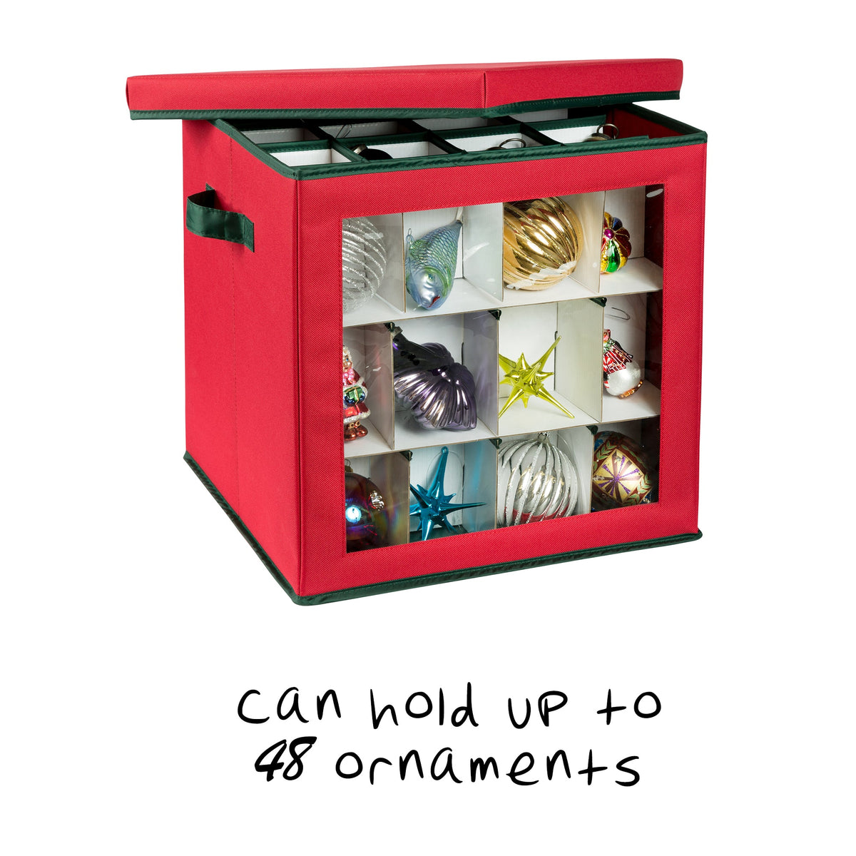 48-cube-ornament-storage-container-red