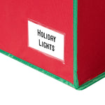 Red Holiday Light Storage Box