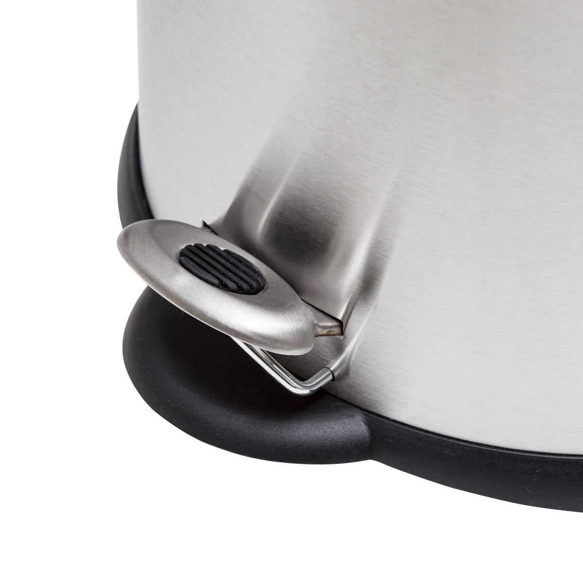 Silver 5L Stainless Steel Oval Step Trash Can