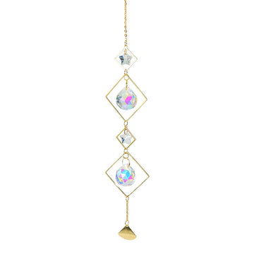 Star Chain Celestial Crystal Suncatcher