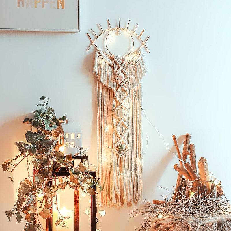 The Eye Macrame Wall Hanging