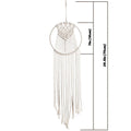 macrame wall hanging decor aesthetic dreamcatcher round shape roomtery