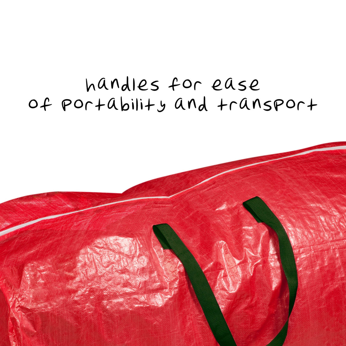 Red Large Holiday Tree Storage Bag (Up to 9 Feet)