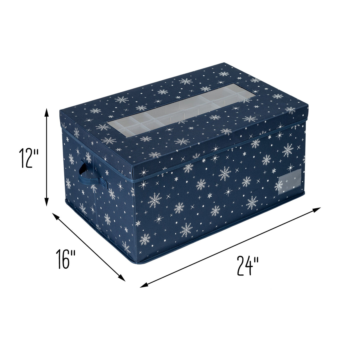 Dimensions: 16"D x 24"W x 12"H