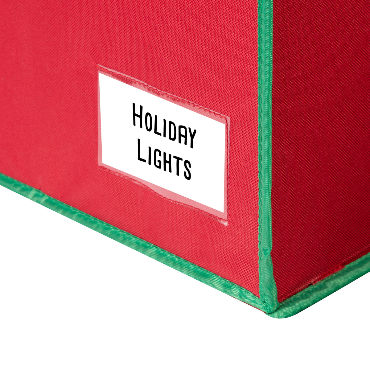 Red Holiday Light Storage Box