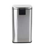 Silver 30L and 5L Stainless Steel Step Trash Cans (Set of 2)