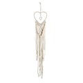 heart shaped macrame wall hanging aesthetic decor roomtery
