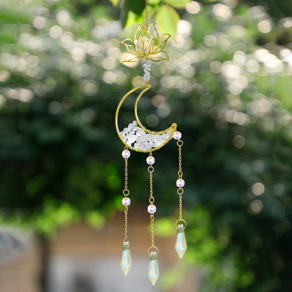 Lotus Moon Suncatcher