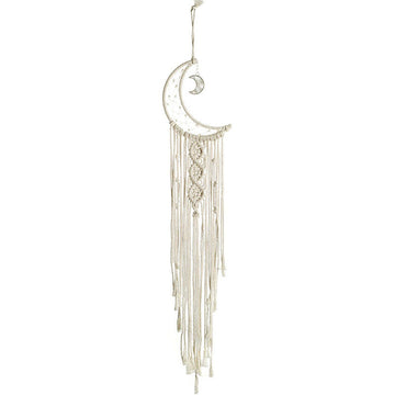 Moon Macrame Dreamcatcher